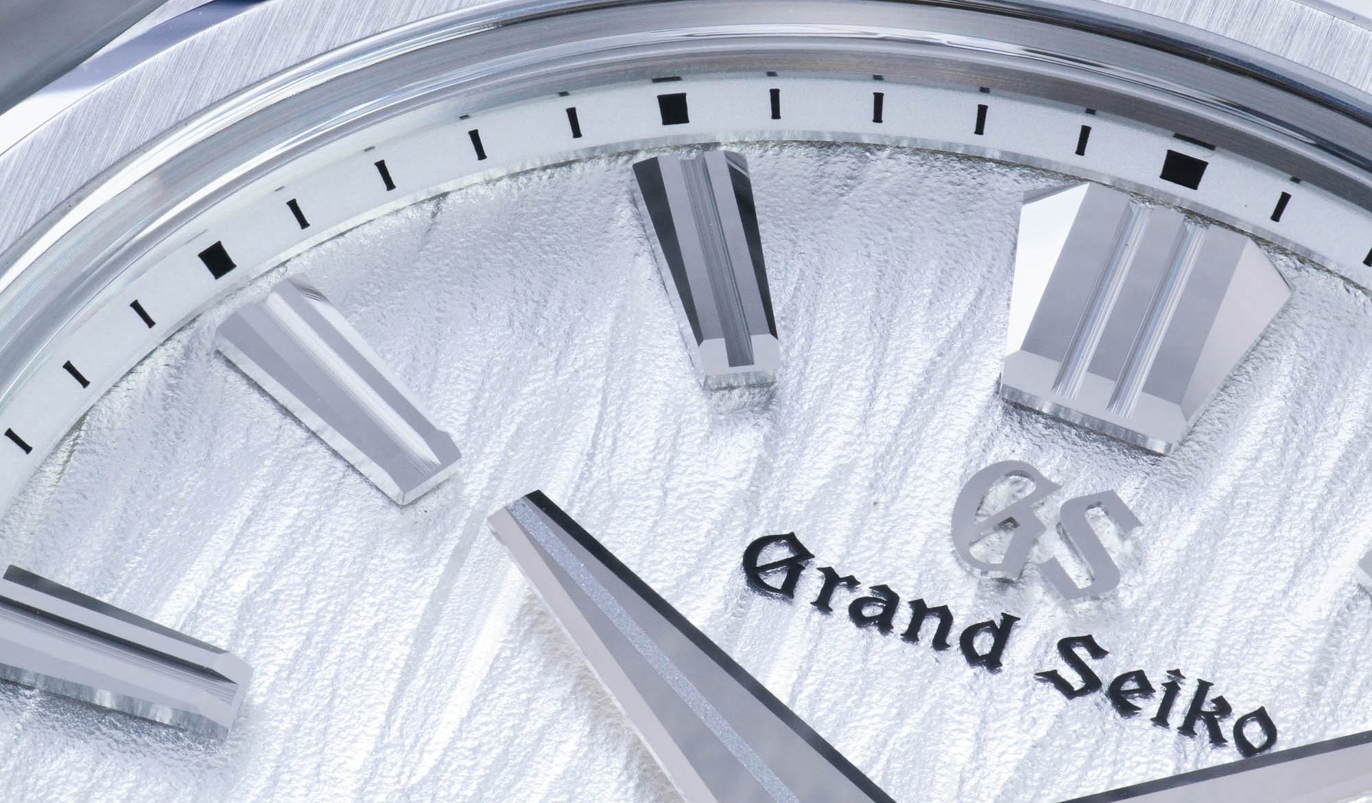 Grand Seiko white dial stainless steel wristwatch SLGH005